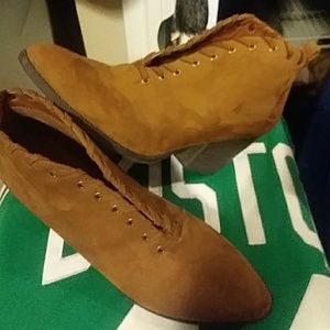 Women's heeled leather suede boot gorgeous boots